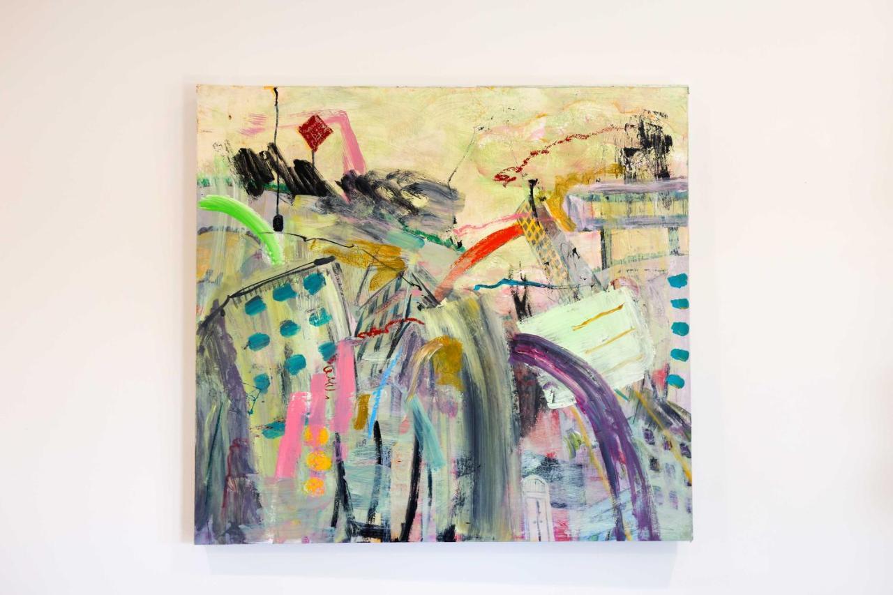Hip And Prismatic La Gem With Curated Art Gallery Los Angeles Exterior foto